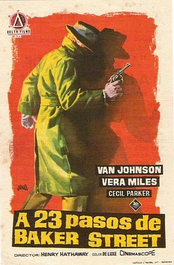 poster of movie A 23 Pasos de Baker Street