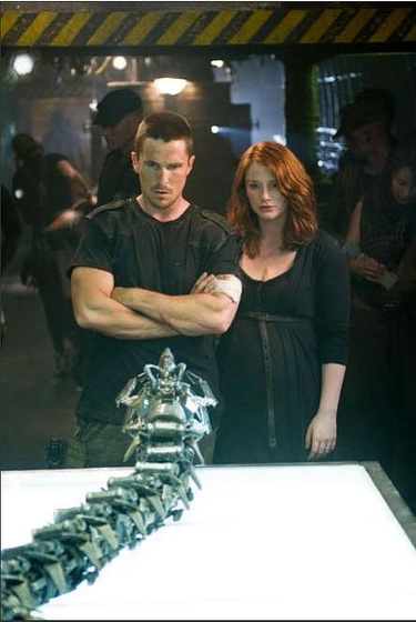 Christian Bale y Bryce Dallas Howard en Terminator Salvation