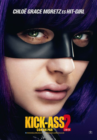 Imagen de Kick-Ass 2, con un par (Cartel personajes español)