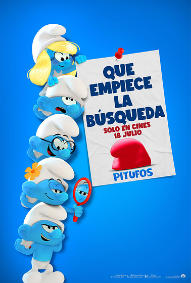 Imagen de Pitufos (Cartel teaser español)