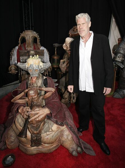 Ron Perlman en Hellboy II: El Ejército Dorado (Premiere en Los Angeles (Junio 2008))