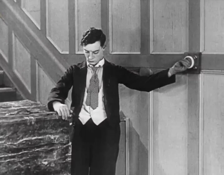 Buster Keaton en la-casa-electrica