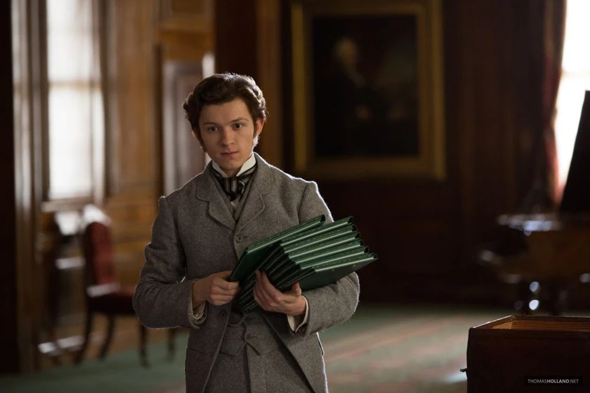 Tom Holland en la-guerra-de-las-corrientes