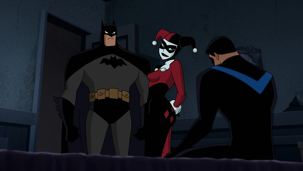 Imagen de Batman y Harley Quinn