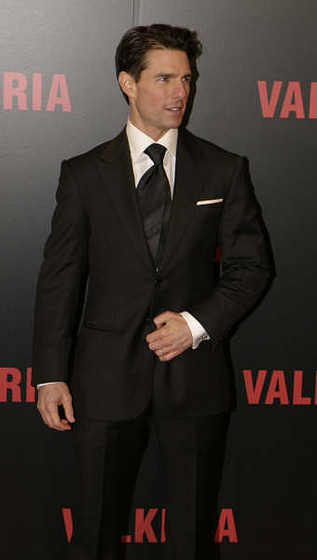 Tom Cruise en Valkiria (Photocall en Madrid. Enero 2009)