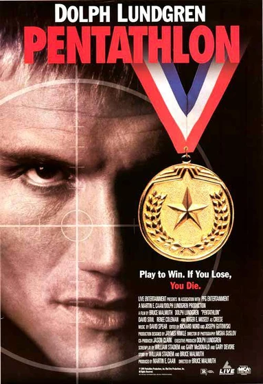 Imagen de pentathlon (Cartel inglés)