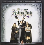Carátula de la banda de sonido de La Familia Addams