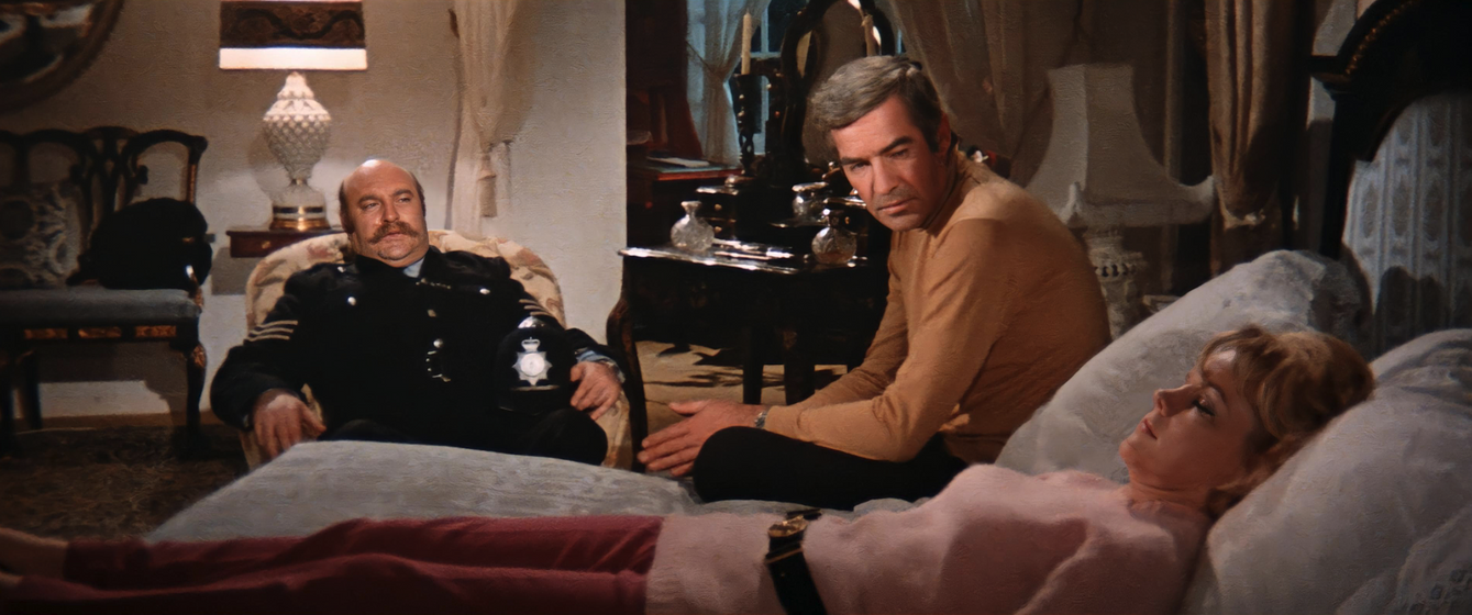 Carroll Baker y Michael Craig en La Última Señora Anderson