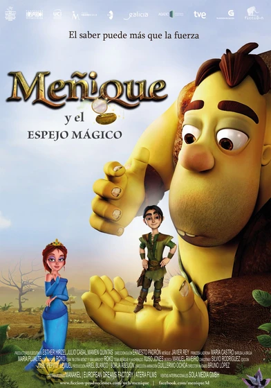 Imagen de menique-y-el-espejo-magico (Cartel español)