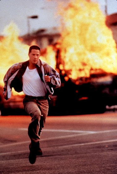 Keanu Reeves en Speed: Máxima Potencia