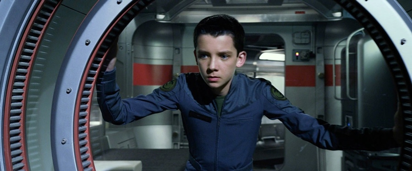 Asa Butterfield en El Juego de Ender