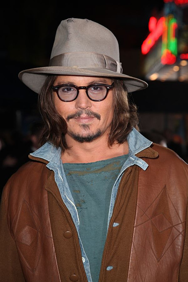 Johnny Depp en Rango (Premiere en Los Angeles. Febrero 2011)