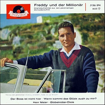 Carátula de la banda de sonido de Freddy und der Millionär