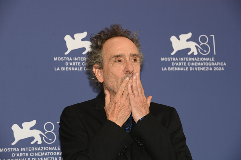 Tim Burton en Bitelchús Bitelchús (Festival de Venezia. Agosto 2024)