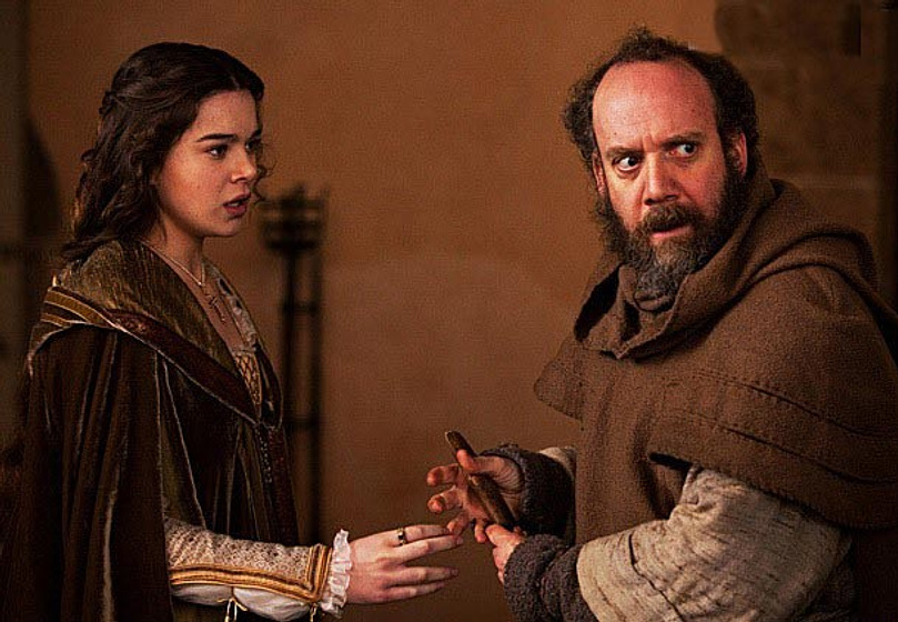 Paul Giamatti y Hailee Steinfeld en Romeo and Juliet