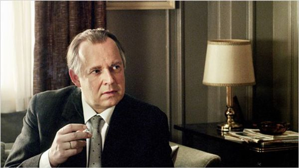Axel Milberg en Hannah Arendt