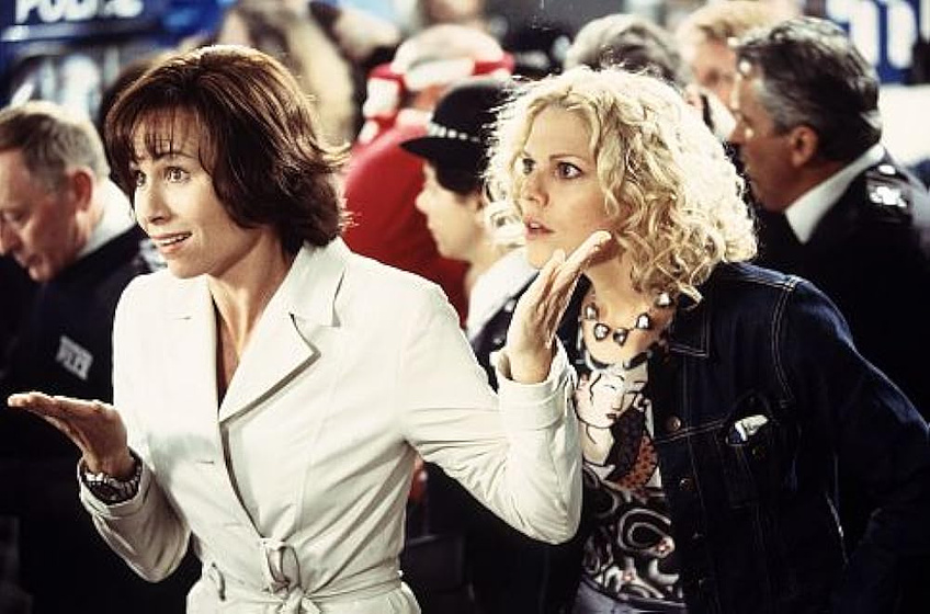 Minnie Driver y Mary McCormack en Arriba y Abajo