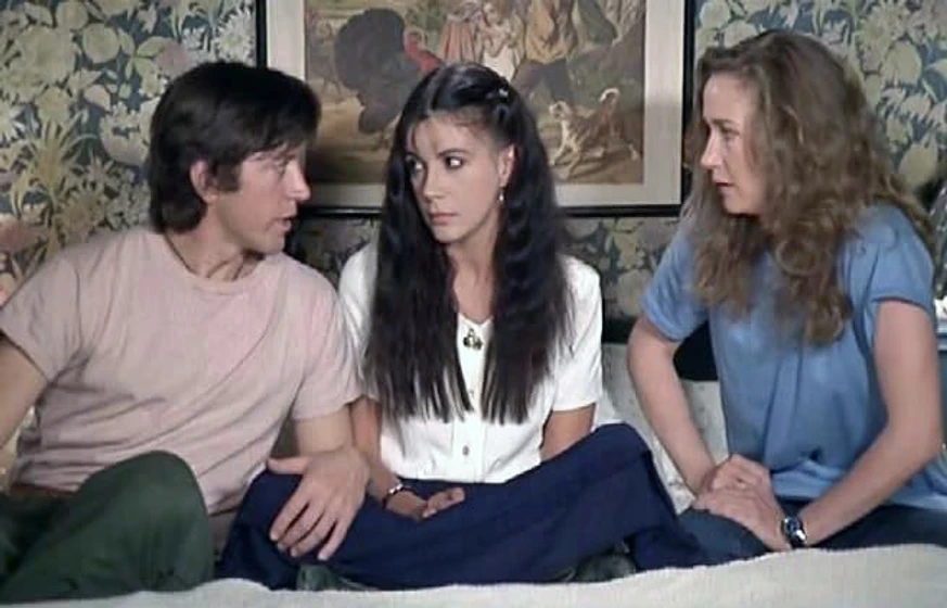 Bernard Giraudeau, Brigitte Fossey y Carole Laure en croque-la-vie