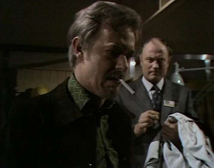 Michael Bryant y Iain Cuthbertson en The Stone Tape