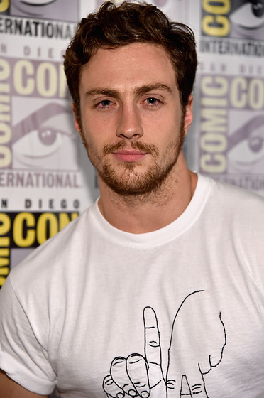 Aaron Taylor-Johnson en Vengadores: La Era de Ultron (Comic con 2014)