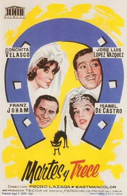 poster of movie Martes y trece