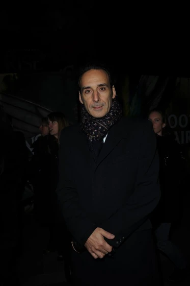 Alexandre Desplat en el-origen-de-los-guardianes (Premiere en Londres. Noviembre 2012)