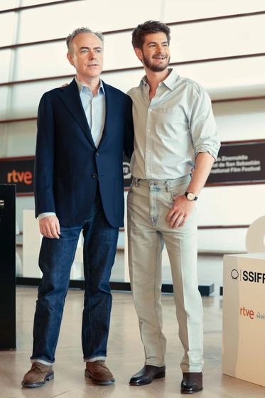 John Crowley y Andrew Garfield en vivir-el-momento (Festival de San Sebastián. Septiembre 2024)