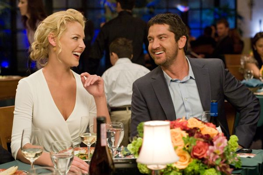 Gerard Butler y Katherine Heigl en La Cruda Realidad