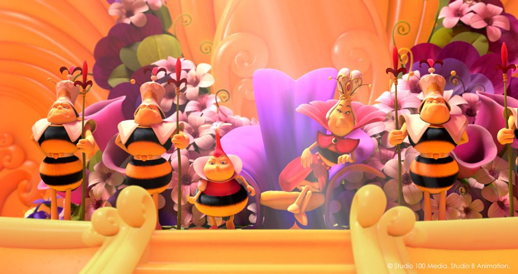 Imagen de La Abeja Maya. Los Juegos de la Miel