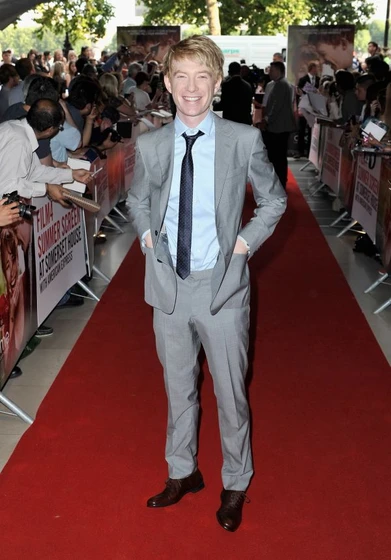Domhnall Gleeson en Una Cuestión de Tiempo (Photocall en Londres. Octubre 2013)