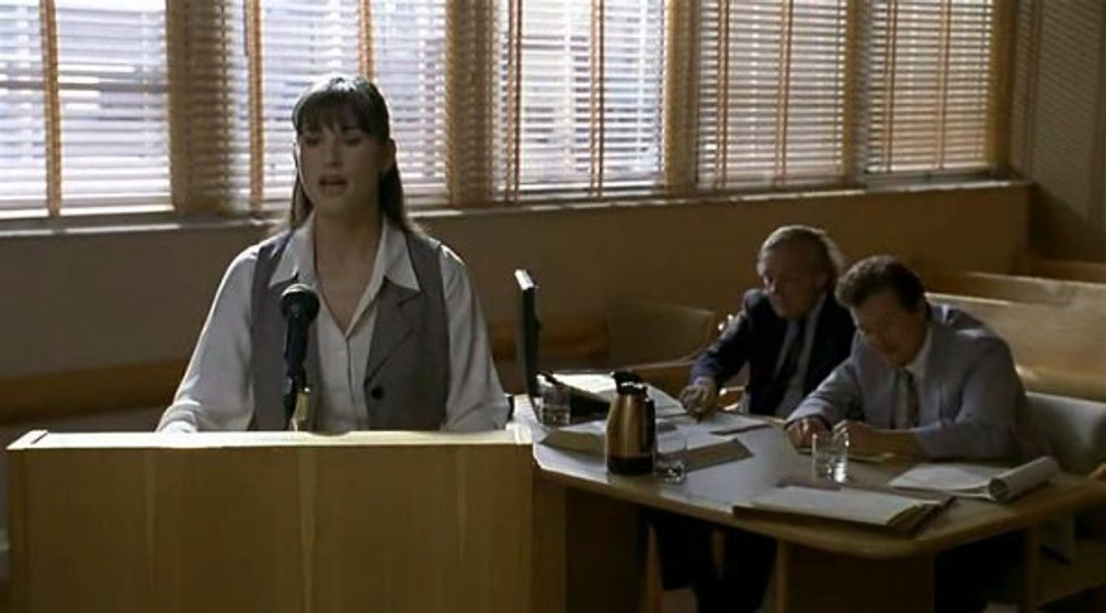 Demi Moore en Striptease