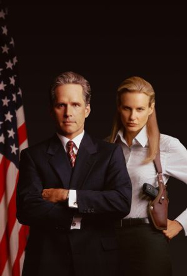 Daryl Hannah y Gregory Harrison en Traición en la Casa Blanca