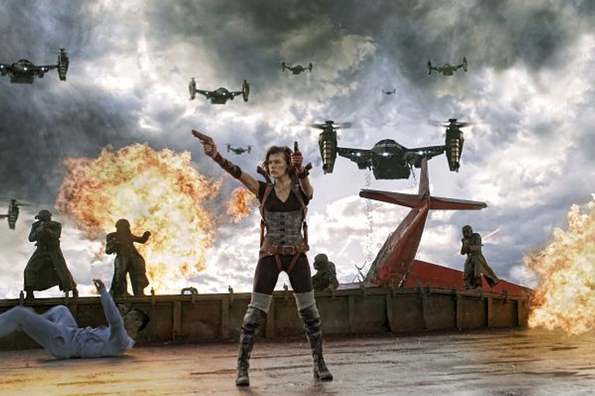 Milla Jovovich en Resident Evil. La Venganza