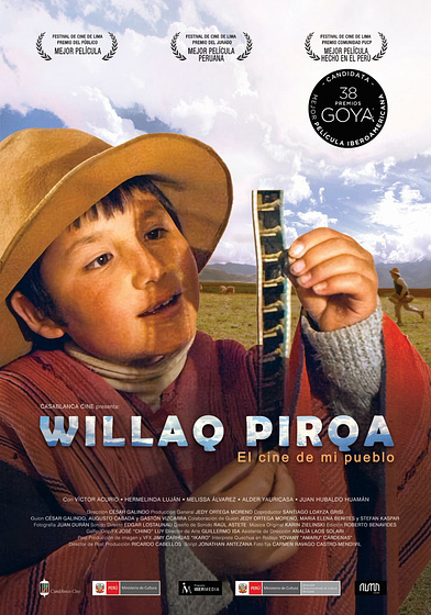 Imagen de Willaq Pirqa, el cine de mi pueblo (Cartel español)