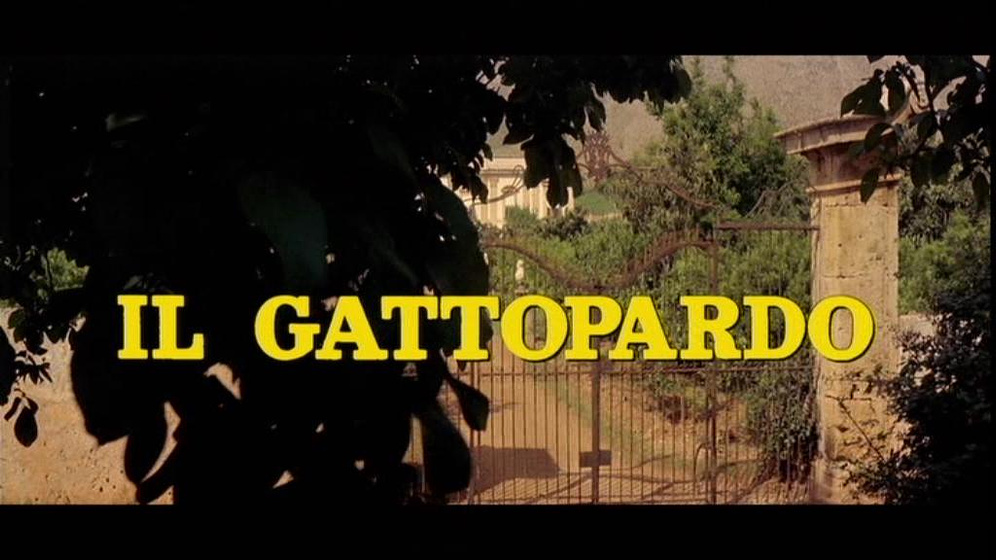 Imagen de El Gatopardo (Títulos de crédito)