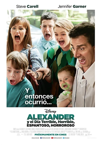 Poster de Alexander y el día terrible, horrible, espantoso, horroroso