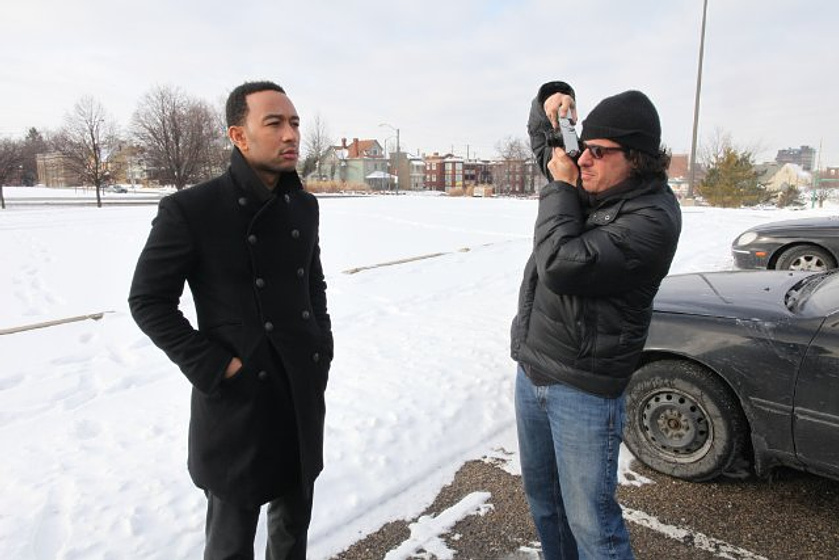 Davis Guggenheim y John Legend en Waiting for 'Superman'
