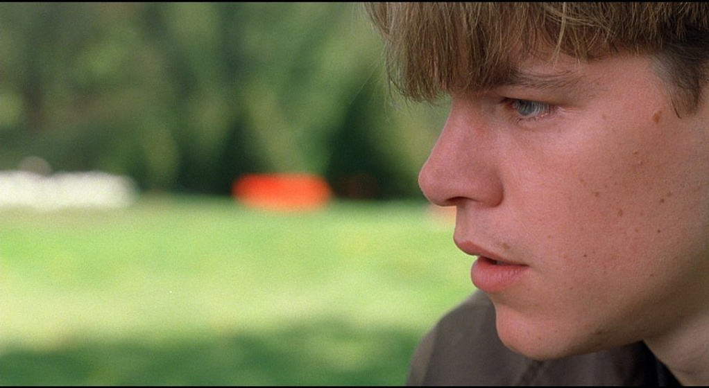 Matt Damon en El Indomable Will Hunting