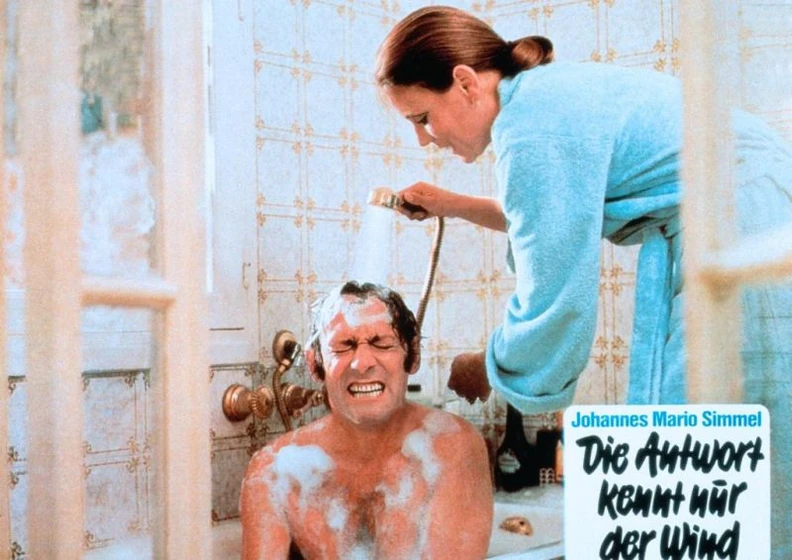 Maurice Ronet y Marthe Keller en only-the-wind-knows-the-answer