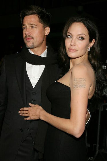 Brad Pitt y Angelina Jolie en El Intercambio (Premiere en Nueva York. Octubre 2008)