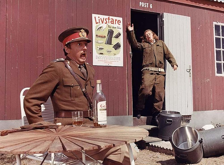 Peter Steen y Benny Hansen en the-olsen-gang-in-jutland