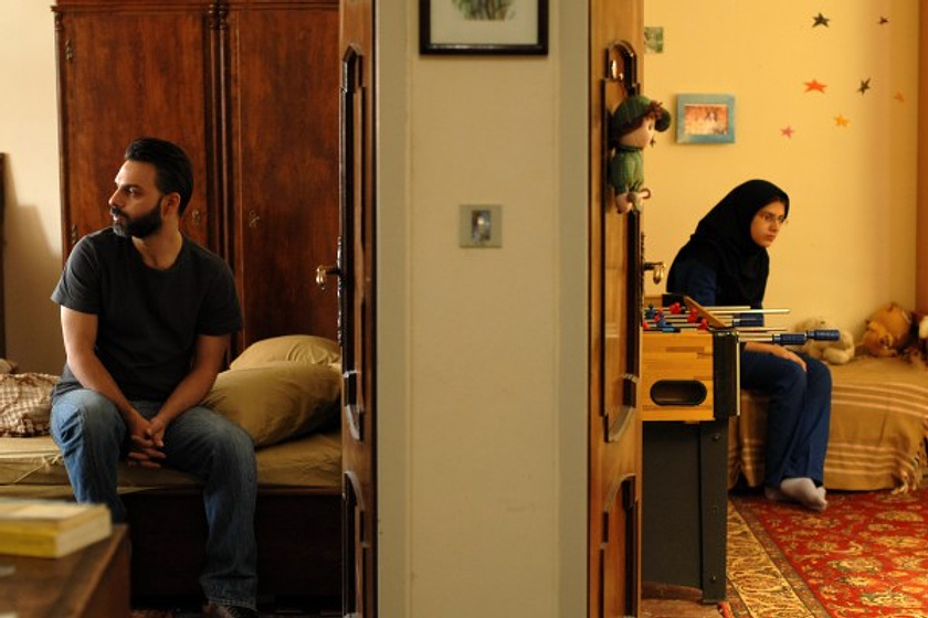 Peyman Moaadi y Leila Hatami en Nader y Simin, una separación