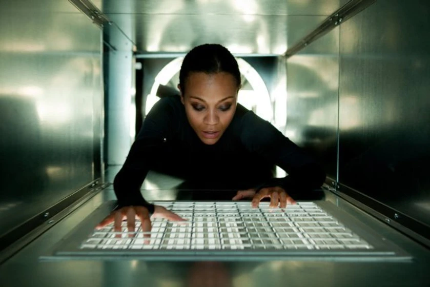 Zoe Saldana en colombiana