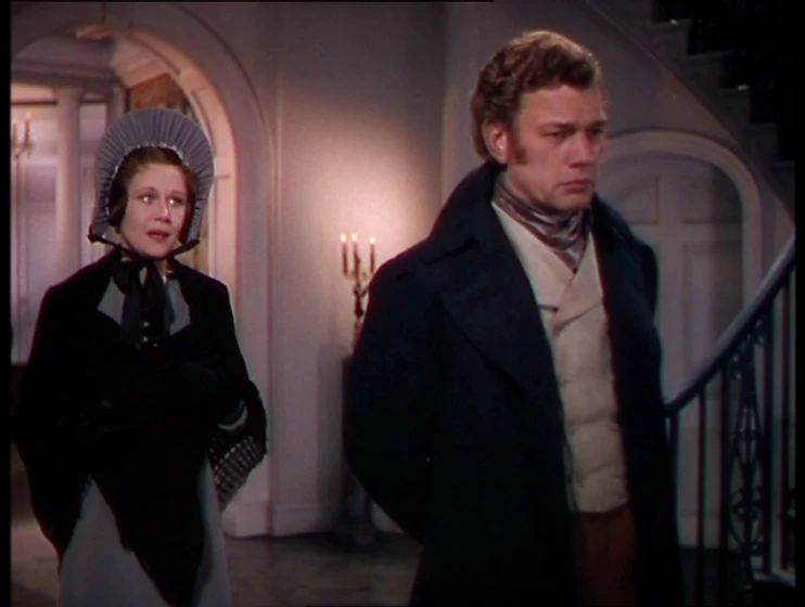 Joseph Cotten y Margaret Leighton en atormentada