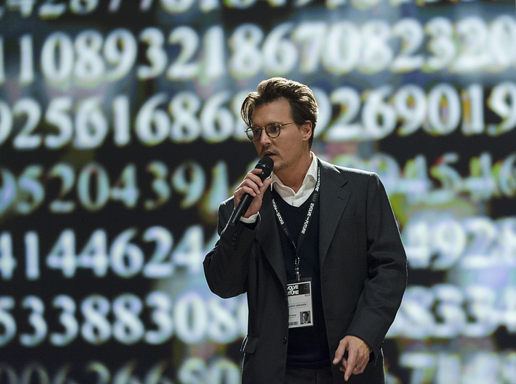 Johnny Depp en Transcendence