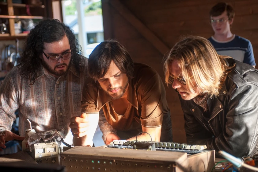 Ashton Kutcher, Matthew Modine y Josh Gad en jobs