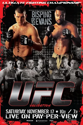 Poster de UFC 78: Validation