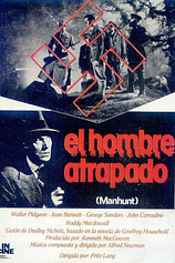 poster of movie El hombre atrapado