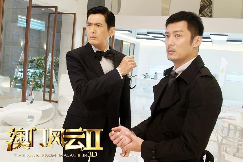Yun-Fat Chow y Shawn Yue en from-vegas-to-macau-ii