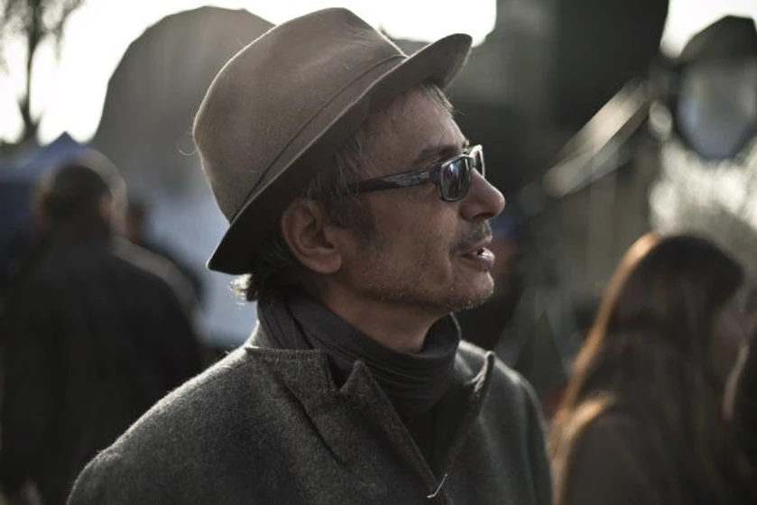 Leos Carax en Holy Motors (Durante el rodaje)